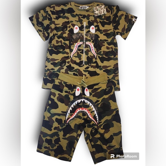 Bathing Ape Short Set